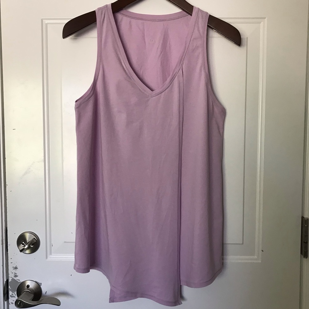 Lululemon Knot a Problem Tie Tank Rose Quartz
